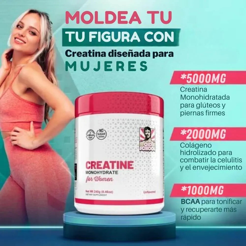 Creatina Monohidratada Define Her™ – Transforma y tonifica tu cuerpo
