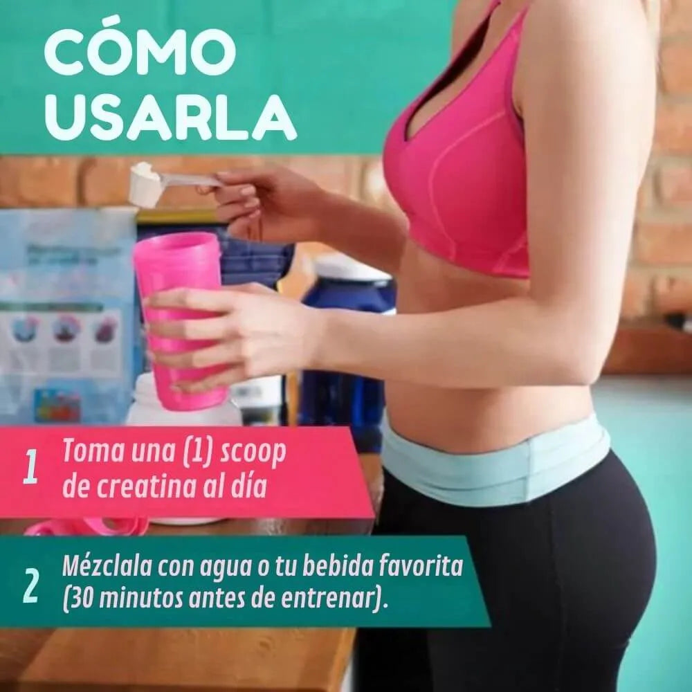 Creatina Monohidratada Define Her™ – Transforma y tonifica tu cuerpo