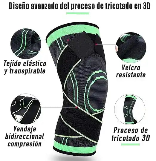 Rodillera Ajustable Doble Banda X 2